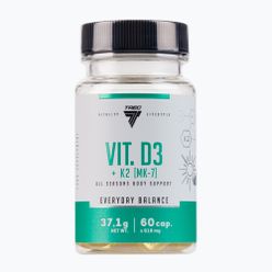 Vitamina D3 K2 (MK-7) Set de vitamine Trec 60 capsule TRE/539