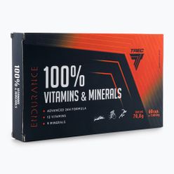 100% Vitamine & Minerale Trec complex de vitamine și minerale 60 capsule TRE/942