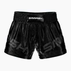 Pantaloni scurți de antrenament pentru bărbați SMMASH Muay Thai Shadow 2.0 negru SHC5-012