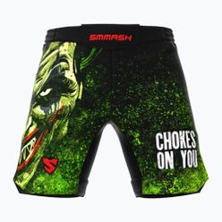 Pantaloni scurți de antrenament pentru bărbați SMMASH The Choker verde SHC4-019
