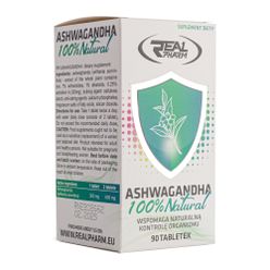 Ashwaganda Real Pharm 100% 90 comprimate 707437
