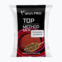MatchPro Methodmix Strawberry & Hemp, momeală de bază roșie 978314