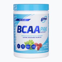 BCAA 6PAK 6PAK aminoacizi 400g lychee- struguri PAK/013#LIWIN