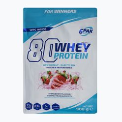 Whey 6PAK 80 Proteine 908g căpșuni PAK/162#TRUSK