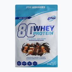 Whey 6PAK 80 Proteine 908g caramel-chocolată PAK/162#CACCHES