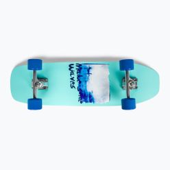 Surfskate skateboard Fish Skateboards Albastru SURF-BLU-SIL-NAV