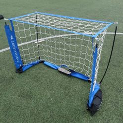 Yakimasport UNI poartă de fotbal 120 x 80 cm albastru 100154
