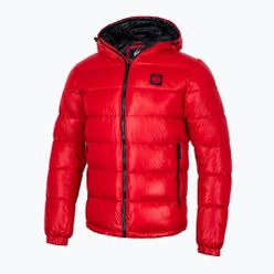 Pitbull Shine 2 jachetă de bărbați în puf roșu 521109