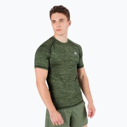 Bluză de protecție pentru bărbați Pitbull Performance Small Logo Rashguard verde 962202360001
