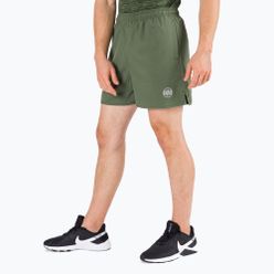 Pantaloni scurți de antrenament pentru bărbați Pitbull West Coast Performance Small Logo olive