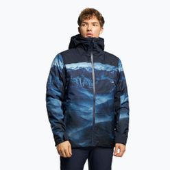 Jachetă de schi pentru bărbați 4F albastru marin H4Z22-KUMN006