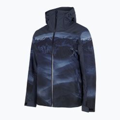 Jachetă de schi pentru bărbați 4F albastru marin H4Z22-KUMN006