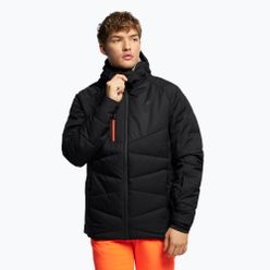 Jachetă de schi pentru bărbați 4F negru H4Z22-KUMN007