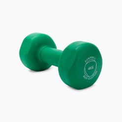Ganteră din neopren de 4 kg Body Sculpture, verde, BW 131 4KG