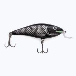 Wobbler Salmo Executor negru umbră neagră Shallow Runner QEX104