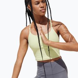 Top de yoga pentru femei Joy in me Focus galben 801554