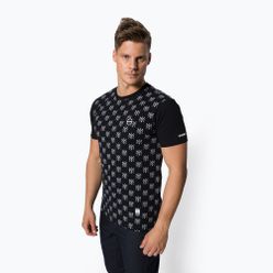Tricoul Octagon Types negru pentru bărbați