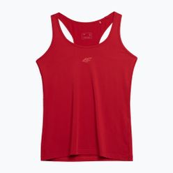 Tricou pentru femei 4F roșu 4FSS23TFTSF263-62S