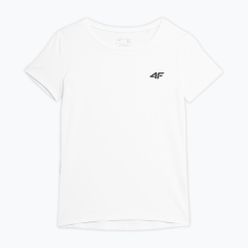 Tricou de antrenament pentru femei 4F alb 4FSS23TFTSF261-10S