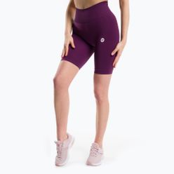 Pantaloni scurți de antrenament pentru femei Gym Glamour Flexible Violet 439