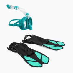 Set de snorkeling AQUASTIC Mască + Tub albastru SMFK-01SN
