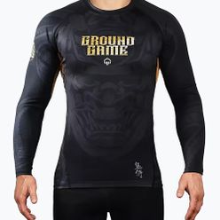 Ground Game Oni Oni Samurai Rashguard negru 22RASHLSSAM3