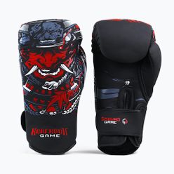 Mănuși de box pentru bărbați GroundGame “Samurai”, negru, 21BOXGLOSAM10