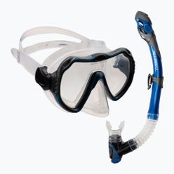 AQUA-SPEED Java + set snorkel Elba albastru 614