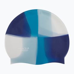 Șapcă de înot AQUA-SPEED Bunt 96 albastru marin și alb 113