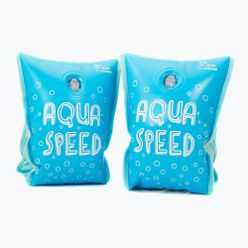 Mănuși de înot pentru copii AQUA-SPEED Premium albastru 764