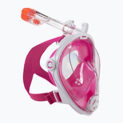 Mască integrală pentru femei pentru snorkelling AQUA-SPEED Spectra 2.0 roz 247