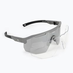 Ochelari de ciclism GOG Argo gri mat / negru / oglindă argintie E506-1