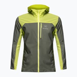 Arc'teryx Squamish Hoody geacă de vânt pentru bărbați verde/galben X000007411011