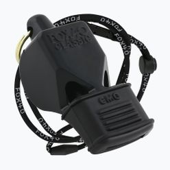 Fluier cu șnur Fox 40  Classic CMG Safety negru 9603