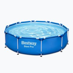 Bestway Steel Pro rotund pentru piscină albastru 56679
