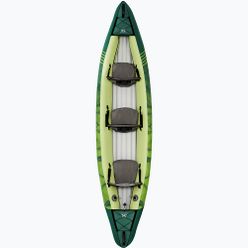 AquaMarina Recreational Canoe 3 persoane caiac gonflabile 12'2 'Ripple-370 verde