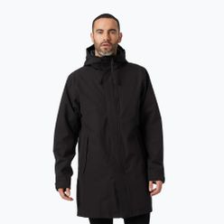 Palton de iarnă pentru bărbați Helly Hansen Mono Material Insulated Rain Coat negru 53644_990
