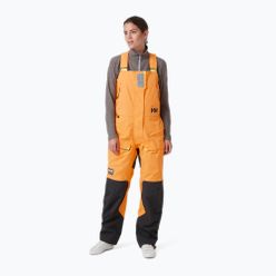 Pantaloni de navigație pentru femei Helly Hansen Skagen Offshore Bib 320 portocalii 34256_320-XL