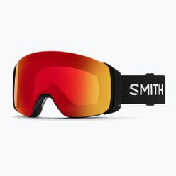 Ochelari de schi Smith 4D Mag S2-S3 negru/roșu M00732