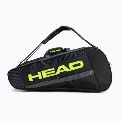 Geantă de tenis HEAD Base L negru/galben 261403