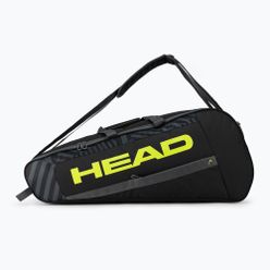 Geantă de tenis HEAD Base M negru/galben 261413