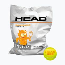 HEAD Tip Orange 72 mingi de tenis pentru copii portocalii și verzi 578270
