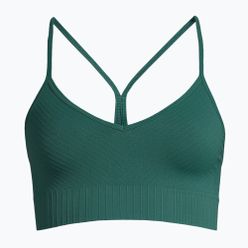 Casall Seamless Graphical Rib Sporturi fără cusături pentru femei bluză de antrenament verde 22210