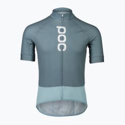 Tricoul de ciclism pentru bărbați POC Essential Road Logo calcite blue/mineral blue