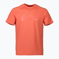 Tricoul de ciclism pentru bărbați POC Reform Enduro Tee ammolite coral