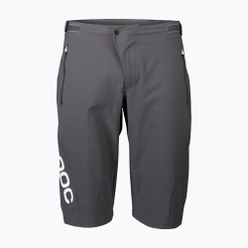 Pantaloni scurți de ciclism pentru bărbați POC Essential Enduro sylvanite grey