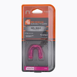 Shock Doctor Gel Max Gel Max Protector de maxilar pentru copii Pink SHO52