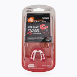 Shock Doctor Gel Max Gel Max Flavor Fusion Red SHO99 Protector de maxilar pentru copii SHO99