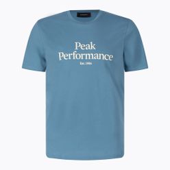 Tricoul bărbătesc Peak Performance Original Tee albastru marin de trekking G77692280