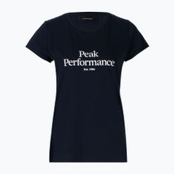 Cămașă de trekking pentru femei Peak Performance Original Tee albastru marin G77700020
